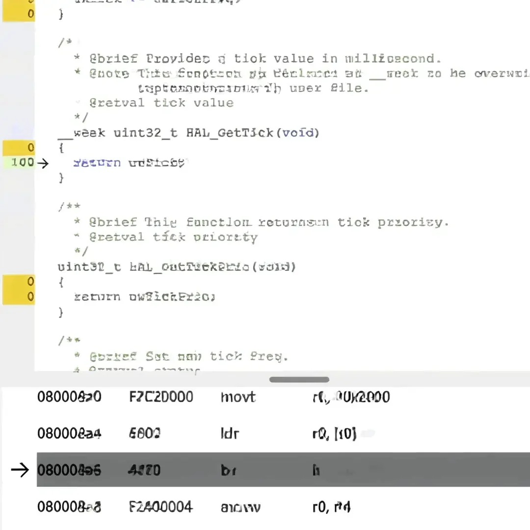 SPAnalyzer 指令级跟踪界面